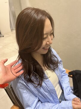 ナンバー 大分中央町店(N°) 【MIKOTO】@mikoto_newi　「髪質改善」韓国風ロング＊