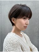 ●杉浦ミニウルフレイヤーカット顔周り前髪韓国ショートボブ8