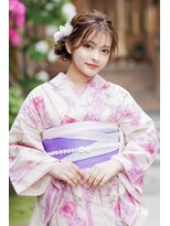 大人気ゆるふわシニヨンスタイル♪