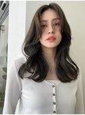 外国人風グラデーション×美人ゆるカール　２