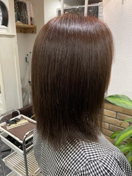 ソル(sol) 縮毛矯正＋カラーで自由自在に楽しめる髪型！