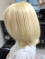 ランテルディ 渋谷(LANTERDIT)&nbsp;ブロンド/抜きっぱなし/ケアブリーチ/ホワイトブロンド/ベージュ