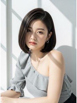 ウェーヴ アズシュガー 浜松佐藤店(wave as sugar) シルキーなストレートボブ×イメチェン似合わせカット
