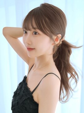 レイリー 原宿 表参道(Rayreee) 【F】骨格別似合わせ顔まわりカット透明感カラー