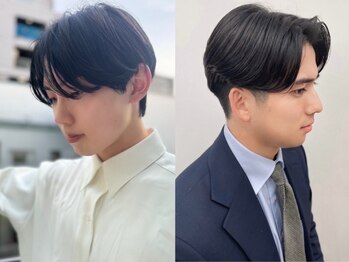 デュー 栄(DEW)の写真/【栄/矢場町/久屋大通】仕事帰りに通える21時まで営業◎“デキる男”の清潔感ヘアあなたはもう手に入れた？