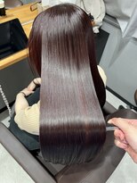 ライア 吉祥寺北口店(laia)&nbsp;レッドブラウン×髪質改善【髪質改善laia吉祥寺美容室】