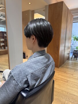 パーマ落としラボ ジェノバイアピッシュ(JENO by apish) メンズパーマ落とし