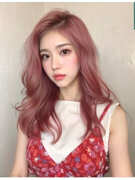 髪質改善トリートメントで叶う美髪ストレート　艶髪　前髪　