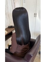 ヘアーデザインニア(Hair Design NiA)&nbsp;URUGAMI歴1年　60代でも綺麗にロングをキープ
