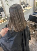 白髪ぼかしバレイヤージュ