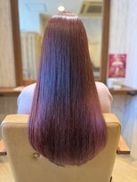 アルバ 宇都宮市(Alba) 髪質改善カラーカシスピンク