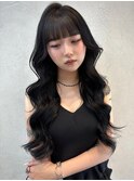 上尾/ダブルカラー/韓国風レイヤーカット