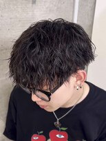 メルシー トータル ブランディング サロン(merci TOTAL BRANDING SALON)&nbsp;メンズツイストスパイラルパーマ　ツーブロックマッシュ