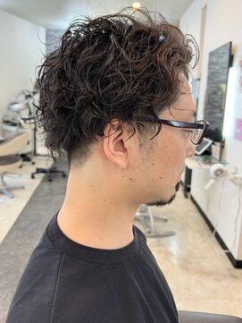 ガーデン 西川田店(garden) 宇都宮メンズカットメンズパーマ波巻きスパイラルパーマツイスパ