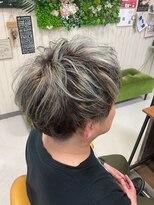 ヘアースペース 練馬店(hair space COCO)&nbsp;ホワイトハイライト、バレーヤージュ