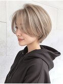 八尾で支持される小顔ショートボブ【近鉄八尾】