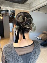ジュベ(juve.) 大分ヘアセットお呼ばれアップスタイル