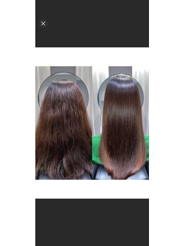 ルネッタ (Lunetta)の写真/髪を痛めない施術を追求し自社開発トリートメントで理想の質感を叶える！潤うサロン★