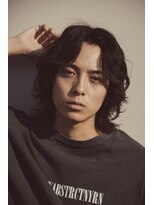 ラッドバイプティパ 水戸元吉田店(rad...by petit-pas)&nbsp;＊メンズミディアム×スパイラルパーマ/メンズボブ/メンズパーマ