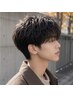 【メンズ限定】カット+ニュアンスシャドウパーマ(sh込) 10100円