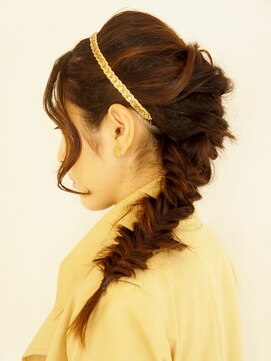 ドロップ(drop) ふわくしゃフィッシュボーン