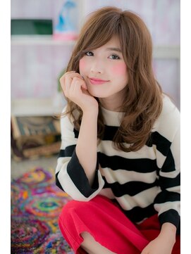 ミック ヘアアンドビューティー 大山店(miq  Hair&Beauty) ほつれウェーブのニュアンスロング