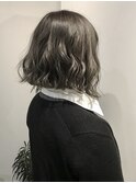 無造作ボブ×メルティーグレージュ♪