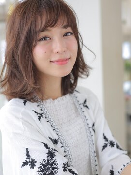 アグ ヘアー ミーア 高円寺店(Agu hair mire) 甘カジュリラクシーなAラインミディ