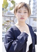 コイ(coii) ☆ミルクティーベージュの小顔ショート☆【coii】