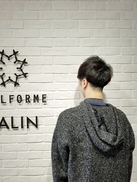 ヘア スパ ビューティー エールフォルム(HAIR SPA BEAUTY YELLFORME) メンズ　ショートマッシュ