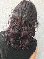 フォーク(FOLK)&nbsp;恵比寿 _ 外国人風 グラデーションカラー バイオレット