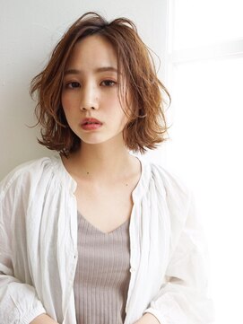アグ ヘアー ハフ 上田店(Agu hair haf) ニュアンスがかわいい外ハネボブ