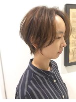 アテナ 六本松店(ATENA) 抜け感/大人束感ショート/ベージュ