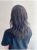 【MICHI refre店 福光柚香里】ネイビージュカラー