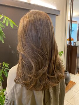 ナナナパレナ 梅田店(nanana parena) くすみベージュ:ダークアッシュ:フェミニン:ゆる巻きデジパ★