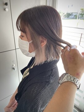 エイト 沖縄豊崎店(EIGHT toyosaki) 【EIGHT 豊崎】お客様スタイル_インナーホワイトグレー