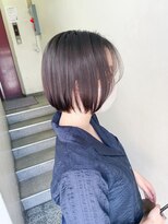 キャンバス バイ ネオリーブ 横浜西口(Canvas by neo.)&nbsp;耳掛けショートボブ　ミニボブ　ワンカールボブ