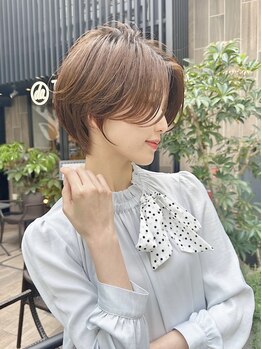 トッカ ヘアアンドトリートメント 難波店の写真/ショート・ボブデビューでもお任せの方多数◎「私には似合わない…」を覆すカット技術―