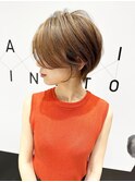 多毛さんの頭をコンパクトにするショート