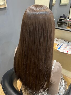 アルター(aL ter) グレージュカラー［フルバング/似合わせカット/レッドブラウン］