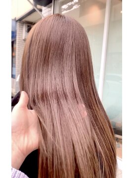 アズールサン 草加西口店(azule-sun) 髪質改善カラー,透明感ベージュ,美肌カラー,韓国ツヤカラー/草加