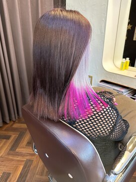 ログ(L.O.G) 【圧倒的モテ髪】カット+インナーカラー+トリートメント【那覇】