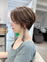 レヴ 草加店(LEV.)&nbsp;魅力倍増カール　セミディ　シアカラー　ショートヘア