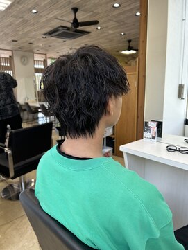 ヘアアートパーリオ 飾磨店(hair art PALIO) ツイストスパイラル/メンズ/パーマ