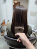 【３回目ご来店10％OFF 】髪質改善color ＋髪質改善TR＋cut 19000→17100