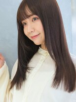 アースモード 亀戸店(EARTH Mode)&nbsp;縮毛矯正ロング♪コスメストレート髪質改善ココアベージュ