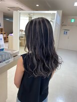 コントラストハイライト/バレイヤージュ/外国人風/銀座/有楽町