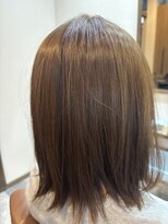 花鳥風月&nbsp;切りっぱなし風ボブスタイル