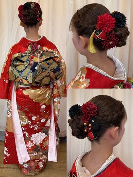 ヘアーメイク ツインズ(Hair Make TWINS) 編み込みヘアアレンジ