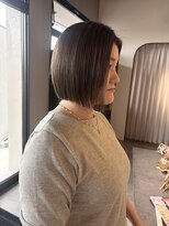 ビーストバイブランカ 刈谷三河安城(BEEst by BLANCA)&nbsp;切りっぱなしボブ×白髪ぼかしハイライト